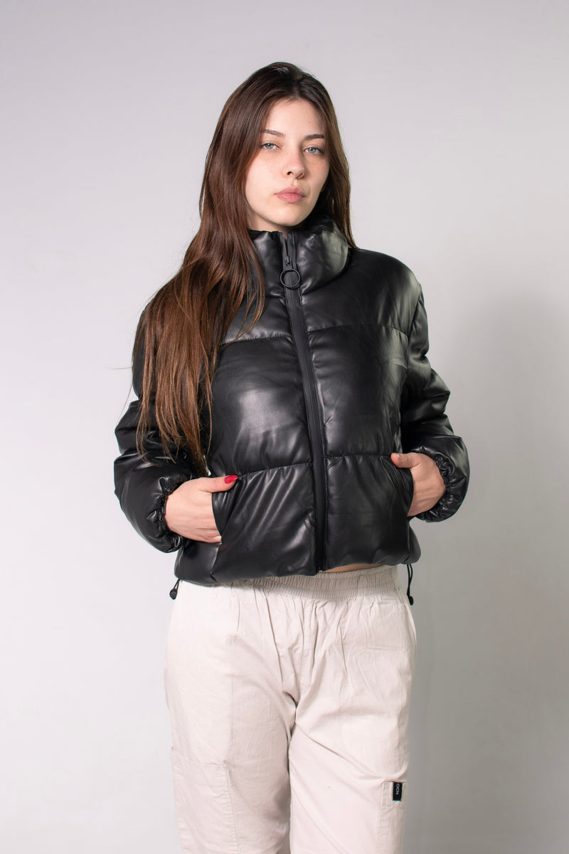 Campera Ocn M Glow Pu Negro