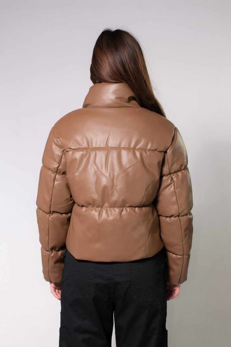 Campera Ocn M Glow  Pu Beige