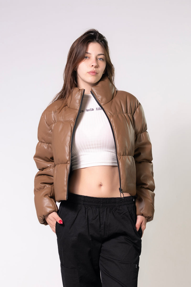 Campera Ocn M Glow  Pu Beige