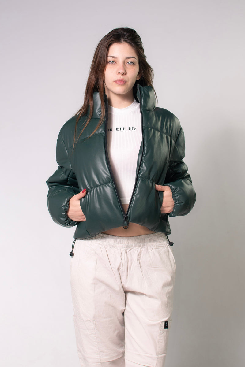 Campera Ocn M Glow Pu Militar