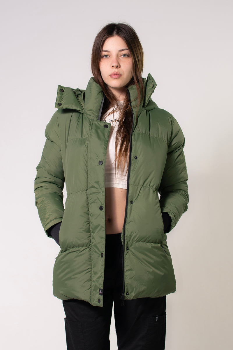 Campera Ocn Mujer Coat Imp verde