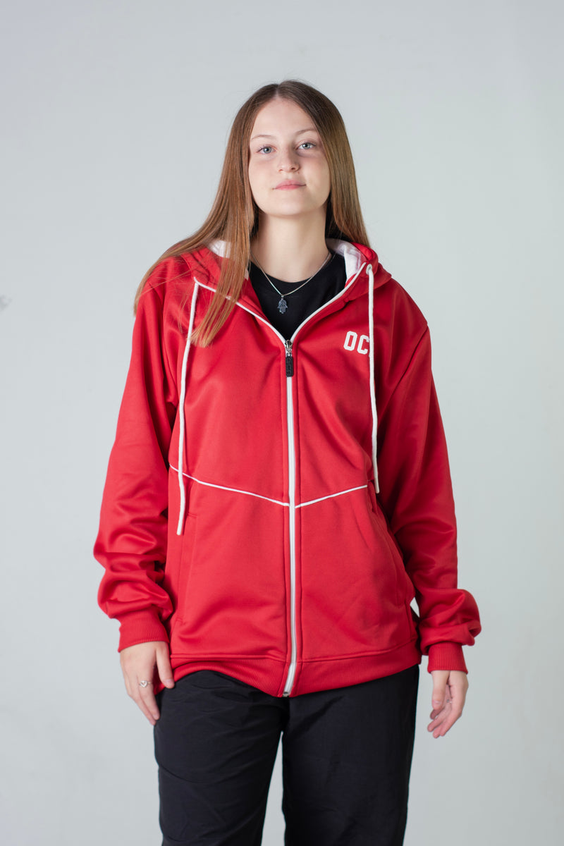 Campera Ocn H Lake Rojo Unixes