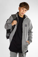 Campera Ocn H College Melange Medio Gris