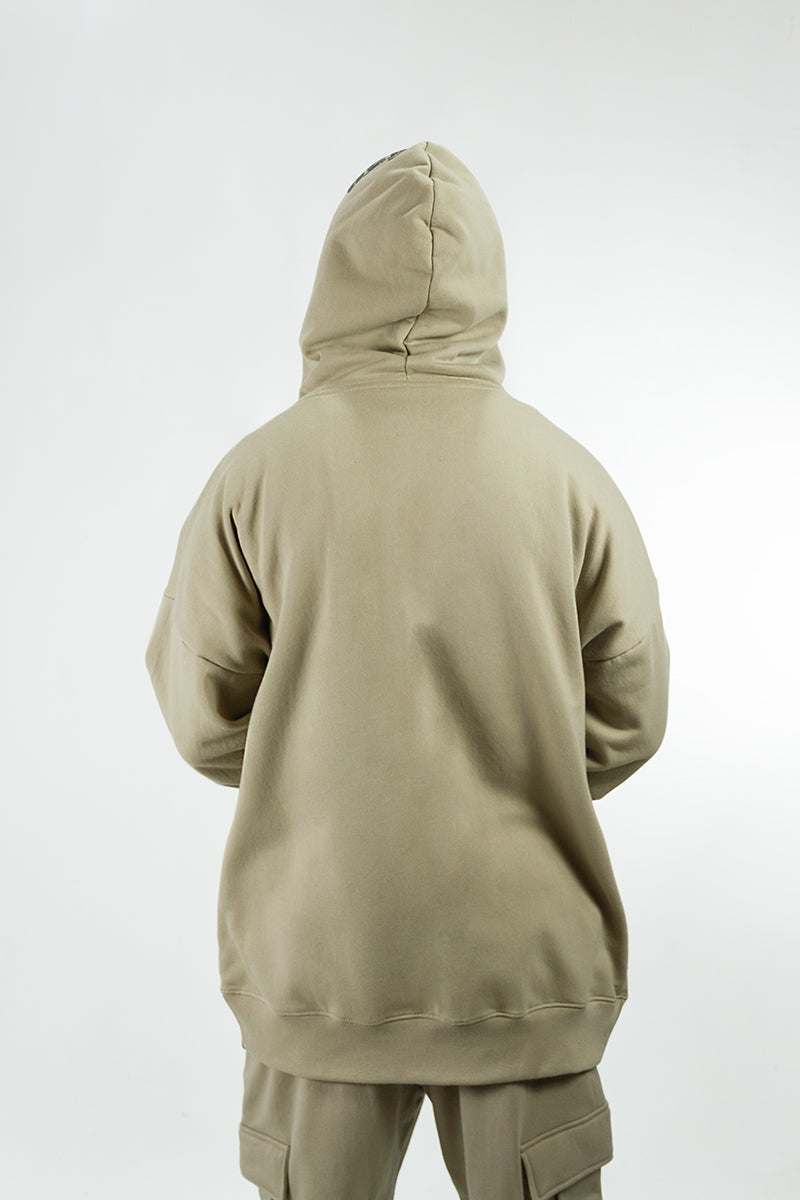 Campera Ocn H Travis Cemento 601J2