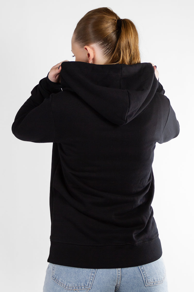 Campera Mujer Mid Winter Negro P4