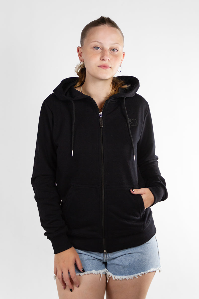 Campera Mujer Mid Winter Negro P4