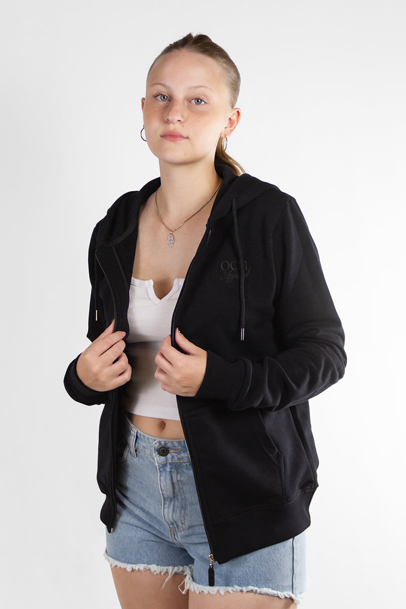 Campera Mujer Mid Winter Negro P4