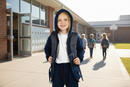 Campera Ocn Kids College Azul Marino
