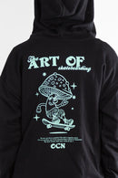 Campera Ocn Kids Graphic Negro (Producto Outlet)