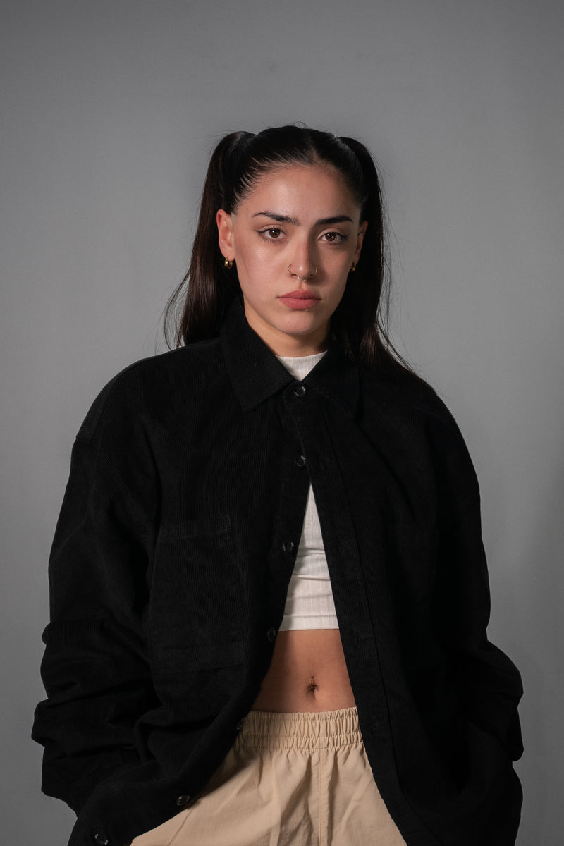 Jacket Ocn Unisex Urban Cord Negro R2