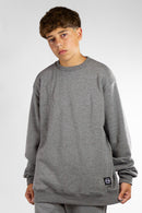 Buzo Ocn H College Gris Melange Medio