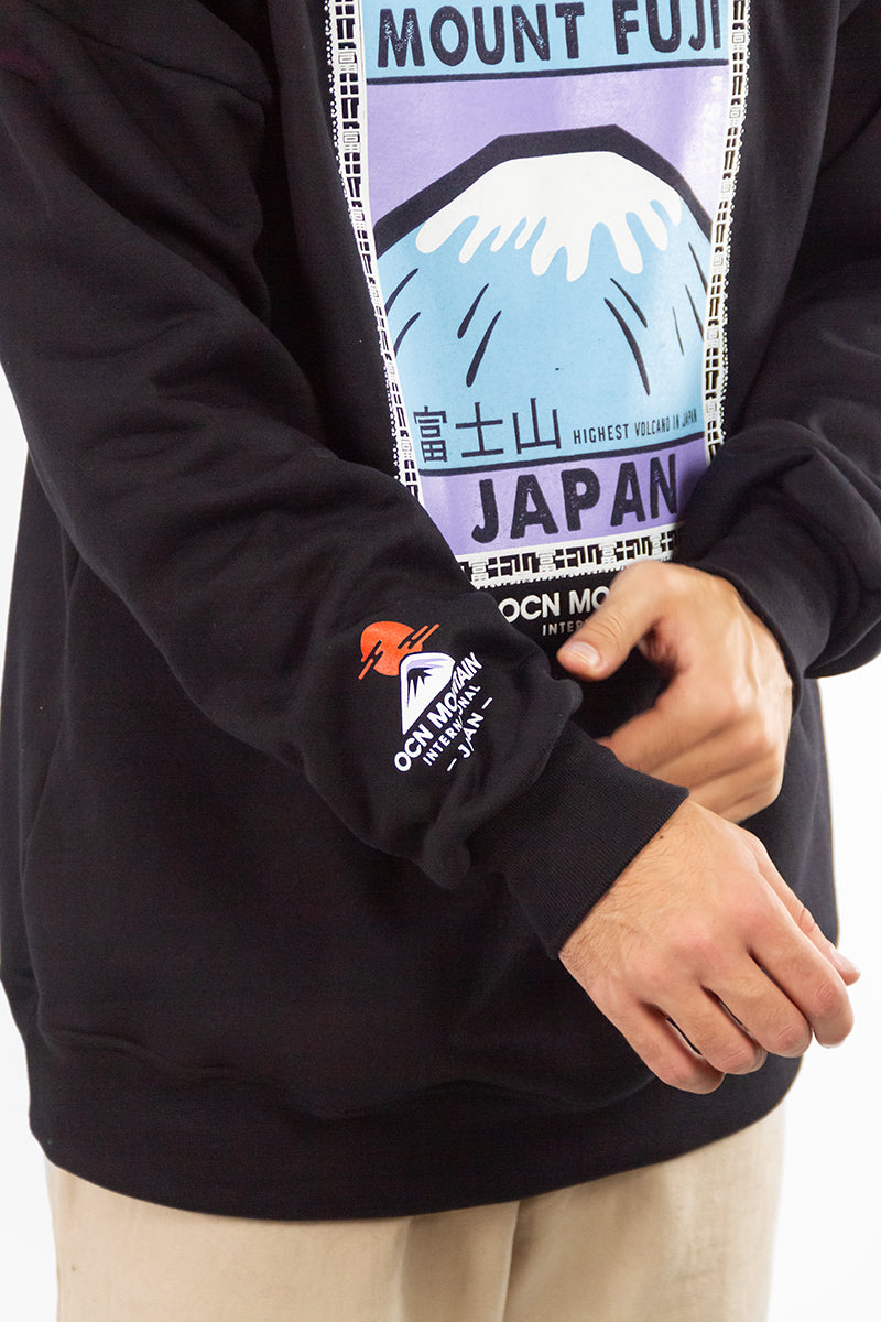 Buzo Ocn Oversize U Varsity 601 P2 Negro