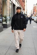 Buzo Ocn Cozy Zip Negro