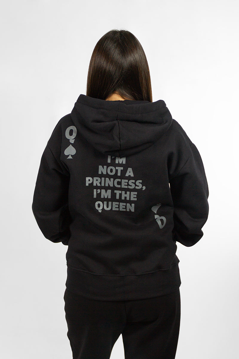 Buzo Ocn Mujer Canguro Toji Negro 601