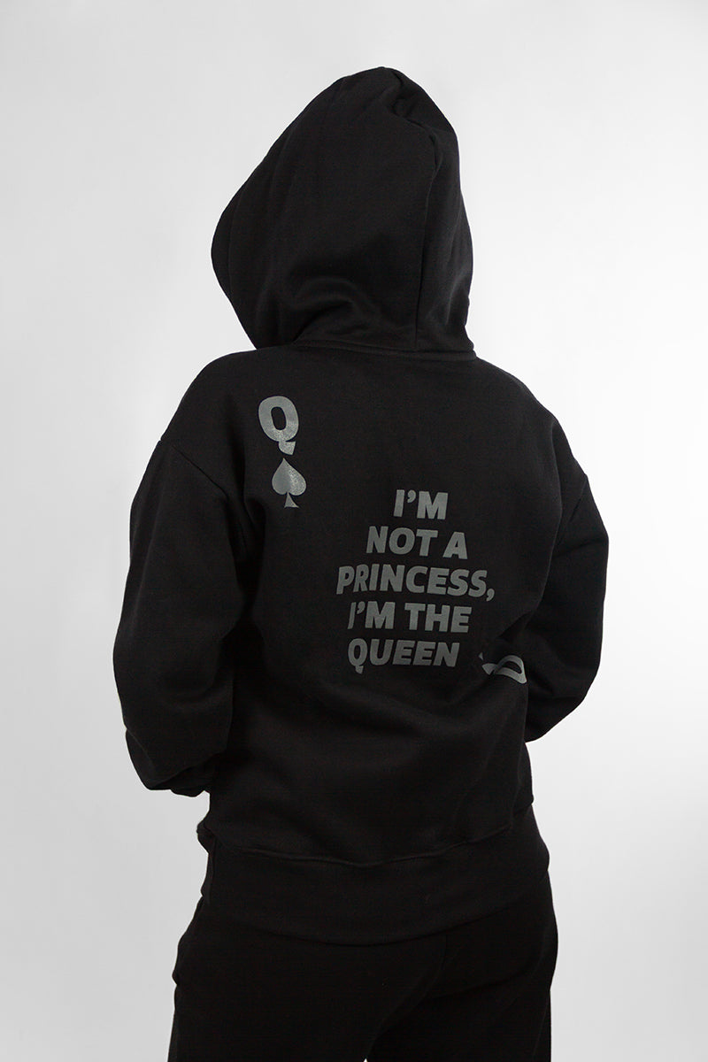 Buzo Ocn Mujer Canguro Toji Negro 601