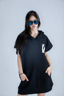 Sudadera Ocn Unisex Gothic Oversize Negro