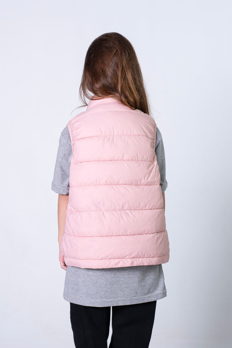 Chaleco Ocn Puffer N Snow Rosa KIDS