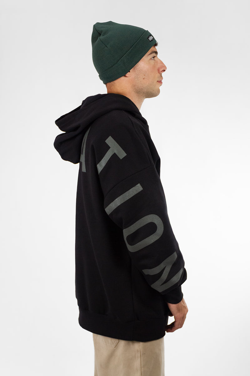 Buzo Ocn Hombre Urban Print Negro 601Q3