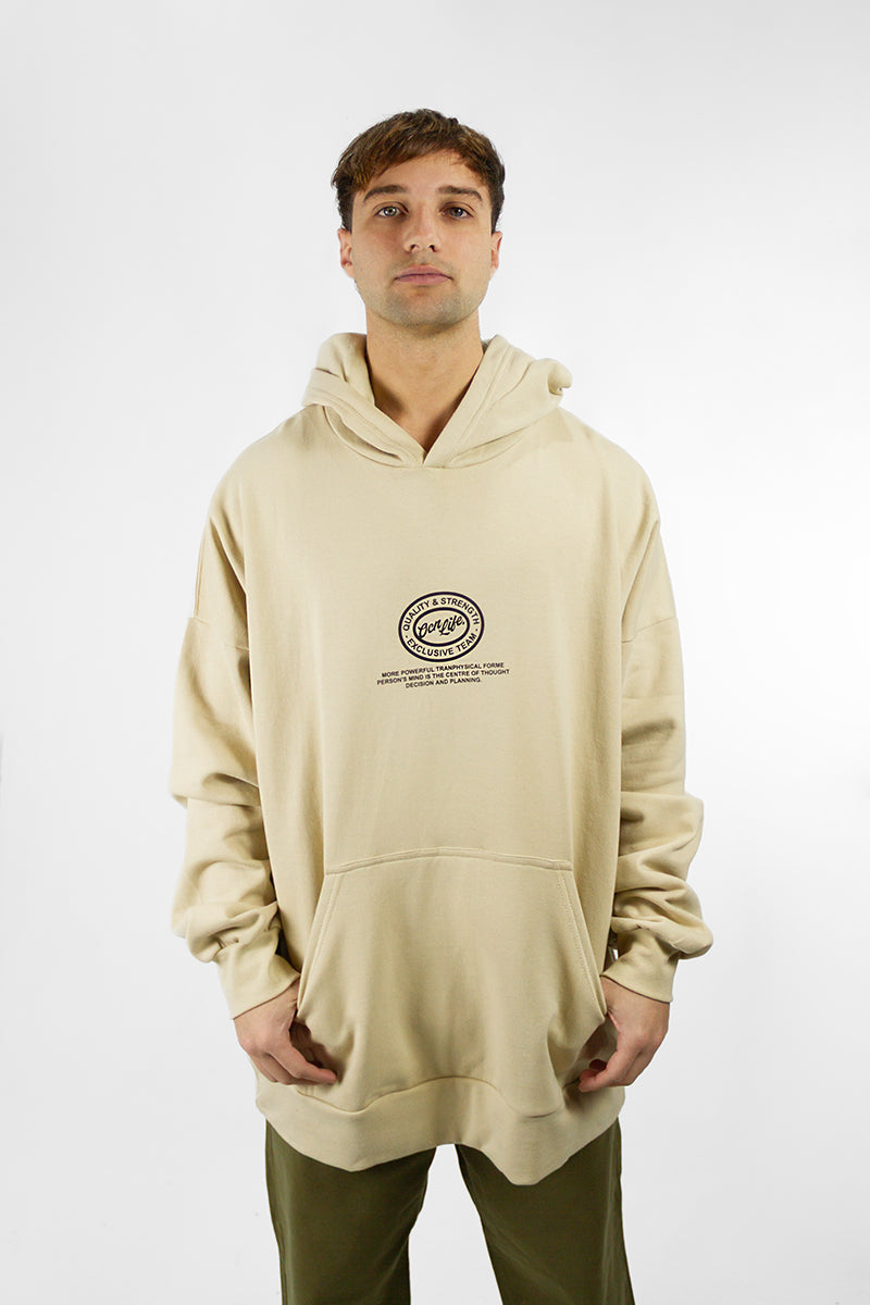 Buzo Ocn H Canguro Original Oversize Stone