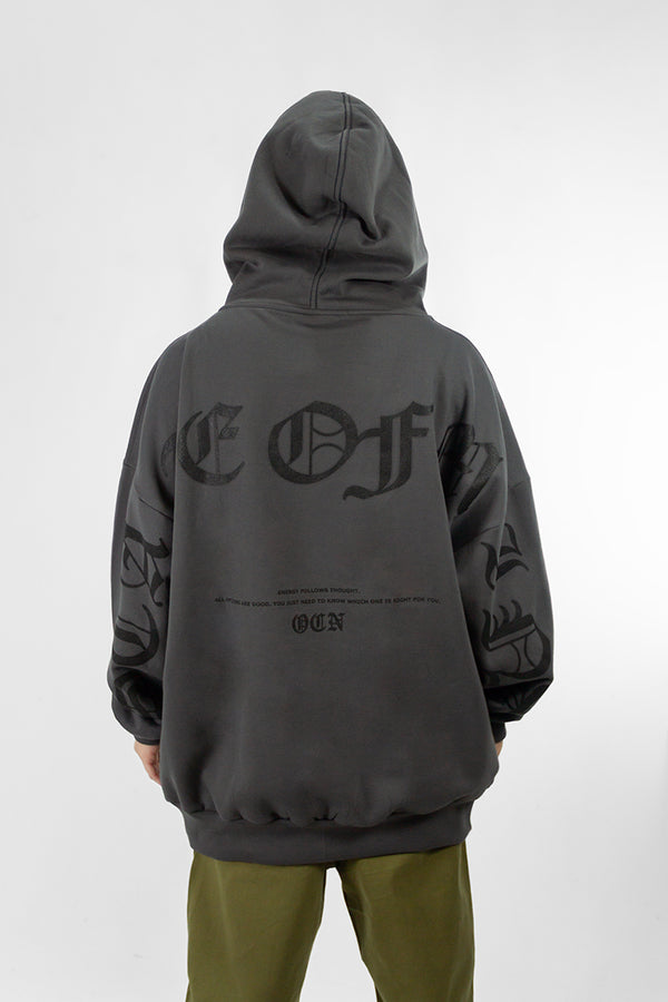 Buzo Ocn H Urban Print Gris 613Q6