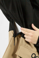 Anorak Ocn Castor Negro Camel