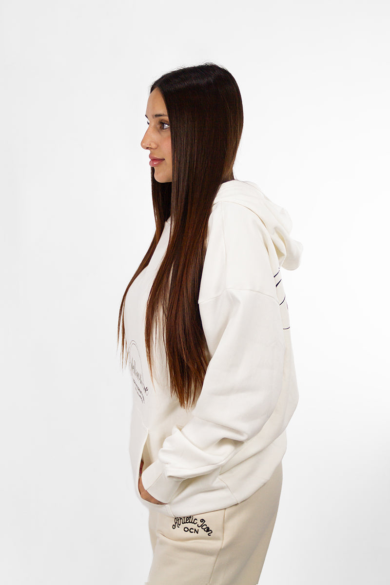 Buzo Ocn M Canguro Original Blanco 601P4