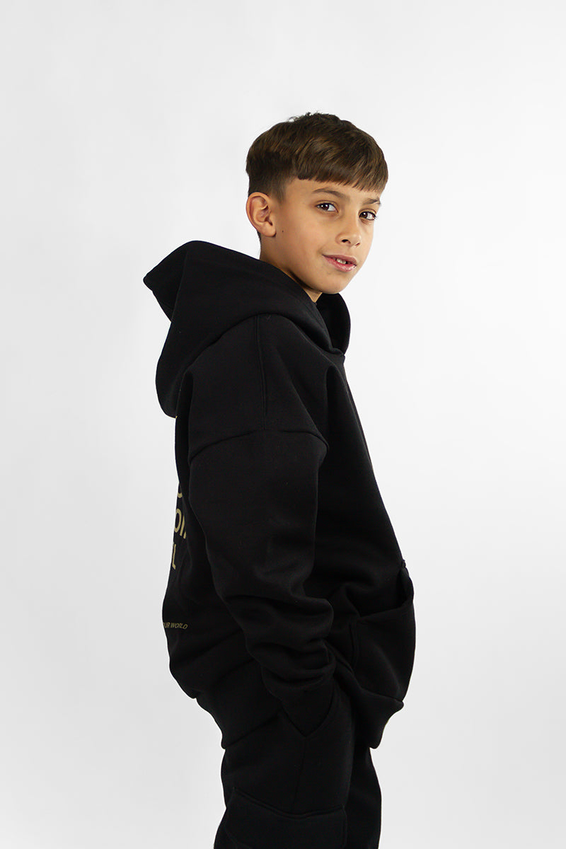 Buzo Ocn Kids Gothic Wave Negro 601M9