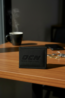 Billetera Ocn Bordada Gris