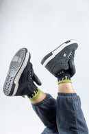 Zapatillas Ocn Kaos Hi Unisex Black White