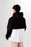 Anorak Ocn Castor Importado Negro/Blanco