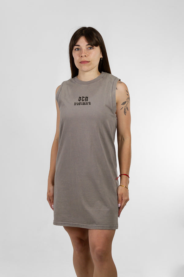 Vestido Ocn M Jane Gris 7F2O6