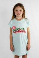 Vestido Ocn Kids Coconut Celeste Claro S4