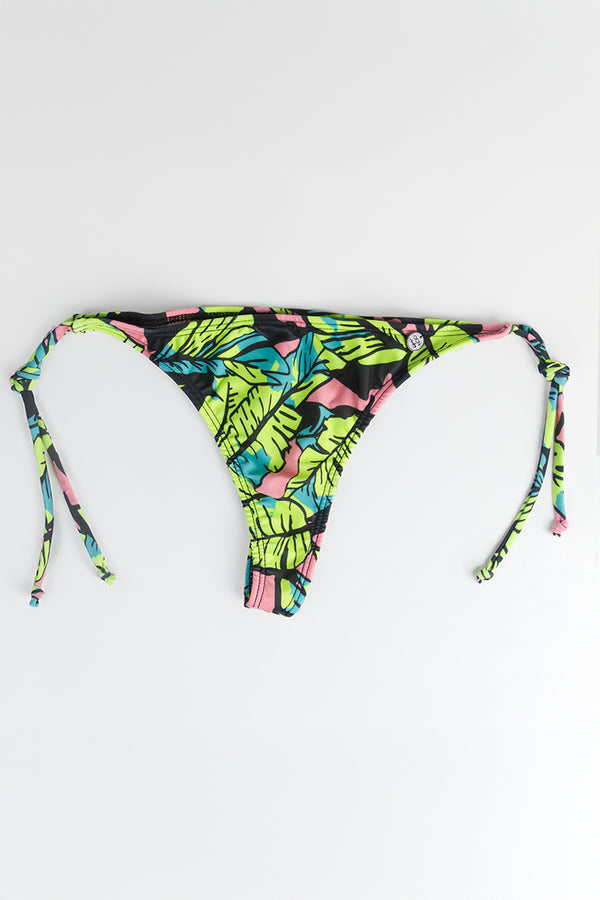 Bikini Ocn Mujer Blake LessC/Tiras Est Hoj Verde/Rosa