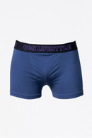 Boxer Ocn Hombre Algodon Azul Media noche