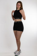 Boxer Ocn Mujer Logo Tape Negro