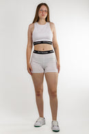 Boxer Ocn Mujer Logo Tape Blanco