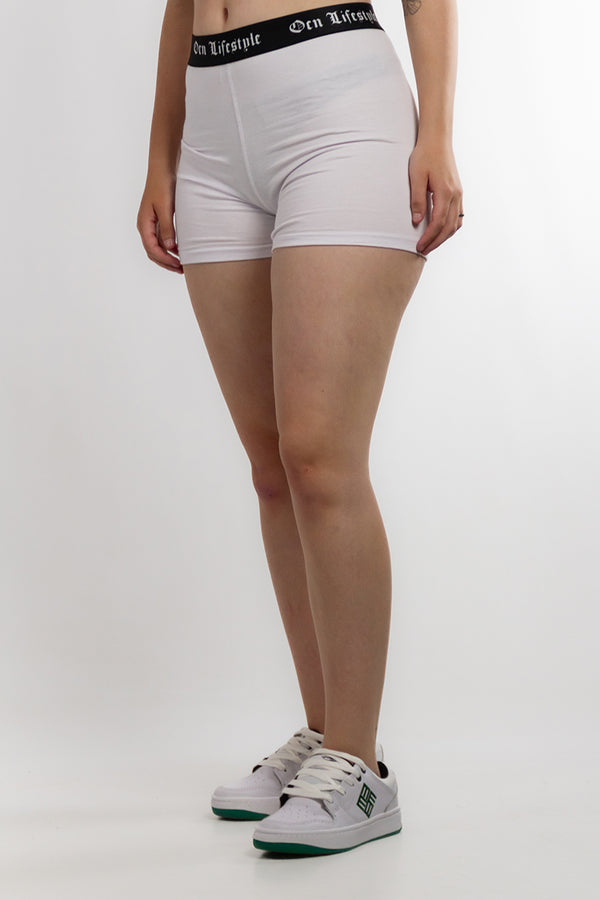 Boxer Mujer Ocn Logo Tape Blanco