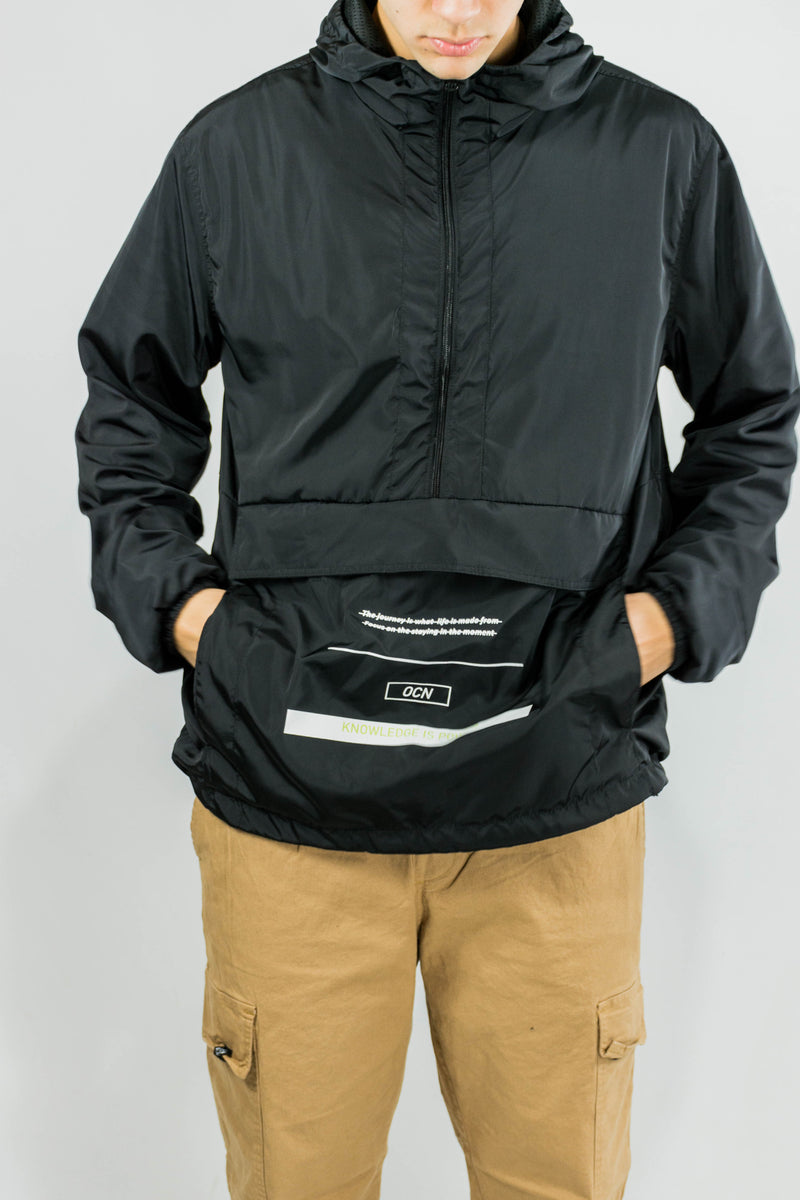 Anorak Ocn Unisex Rainier Negro 164