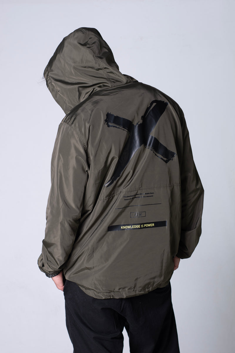 Anorak Ocn Unisex Rainier Militar Q9