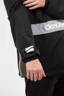 Anorak Ocn H Rompeviento Manchester Negro / Militar 655