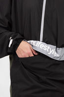 Anorak Ocn H Rompeviento Manchester Negro / Militar 655