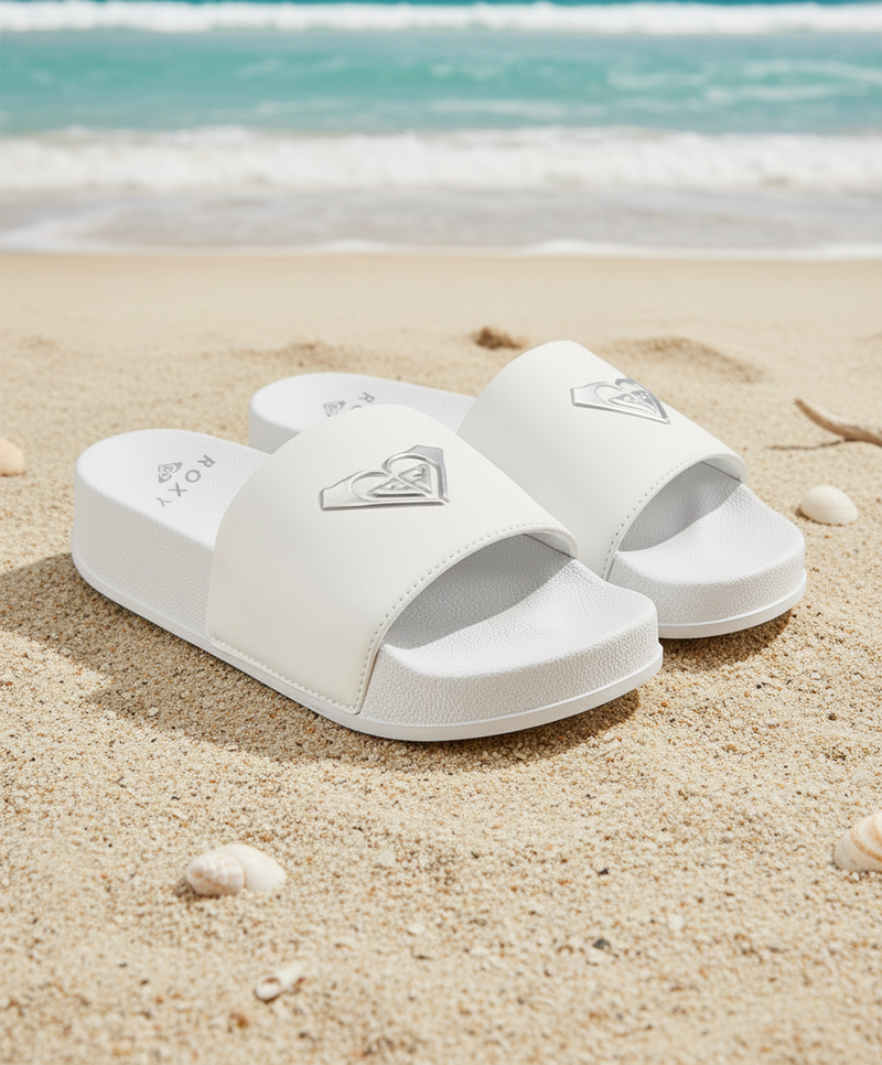 Ojotas Roxy Slippy Logo Plataforma