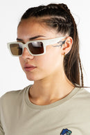 Anteojos Ombak Namibia Beige Cristal Mate Marron Polarizado