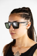 Anteojos Ombak Cambutal Negro Mate Verde G15 Polarizado