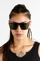 Anteojos Ombak Cambutal Negro Mate Verde G15 Polarizado