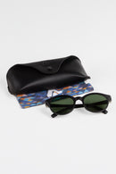 Anteojos Ombak Sumba Kids Negro Mate Verde G15