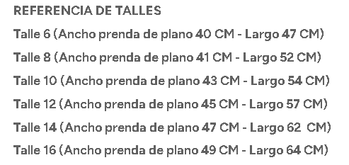 Buzo Ocn Kids Light Negro