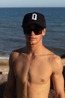 Gorra Ocn Hombre Trucker Gotica Blanco