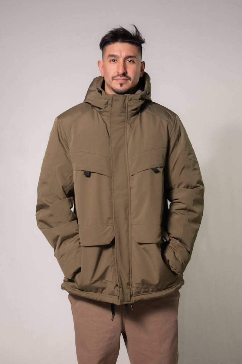 Campera Ocn H Solid Militar