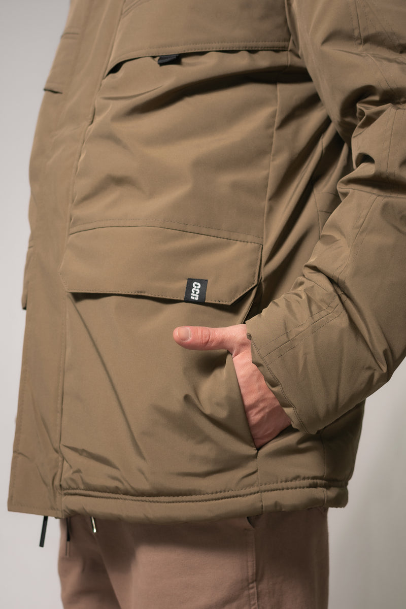 Campera Ocn H Solid Militar